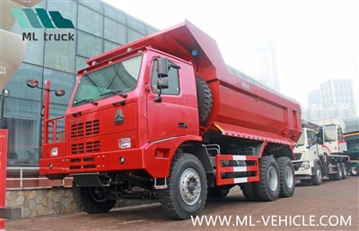 Sinotruk 6X4 10 Wheels Weichai 371HP 430HP 70 90 130ton HOWO Damperli Madencilik Kamyonu