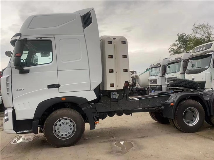 New Sinotruk HOWO A7 CNG 6×4 420HP Tractor Truck HOHAN A7 6×4 Tractor Trailer