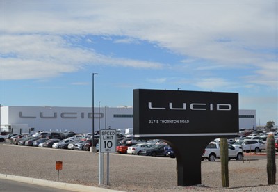 Elektrikli Araç Üreticisi Lucid, 1 Milyar Dolarlık Finansman Sağladı