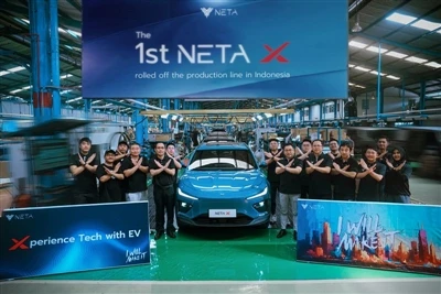 İlk NETA X, Neta'nın Endonezya'daki Akıllı Fabrikasındaki Üretim Hattından Çıktı