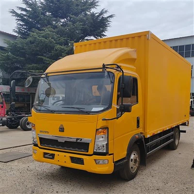 Yeni Sinotruk HOWO 4×2 Kargo Van Kamyonu